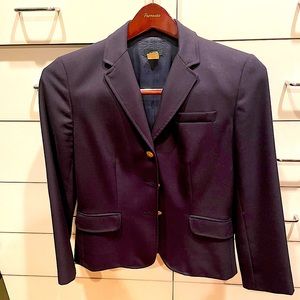 J Crew Navy Blazer Size 8